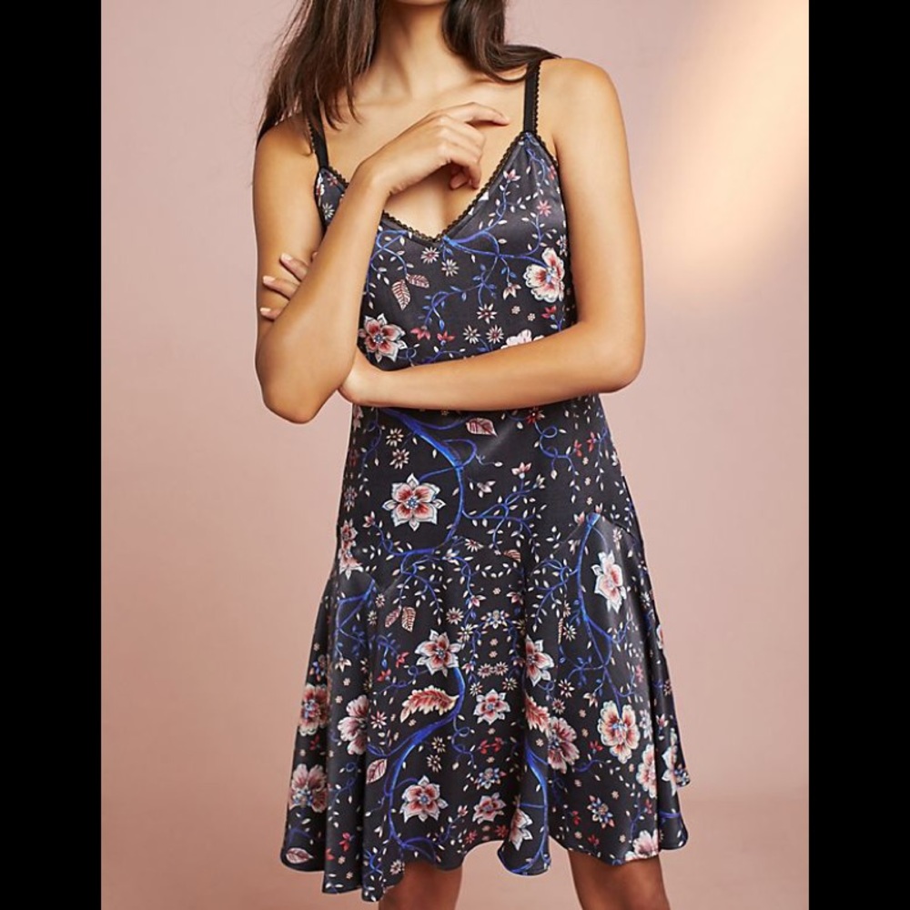 Corey Lynn Calter Silky Slip Dress Anthropologie